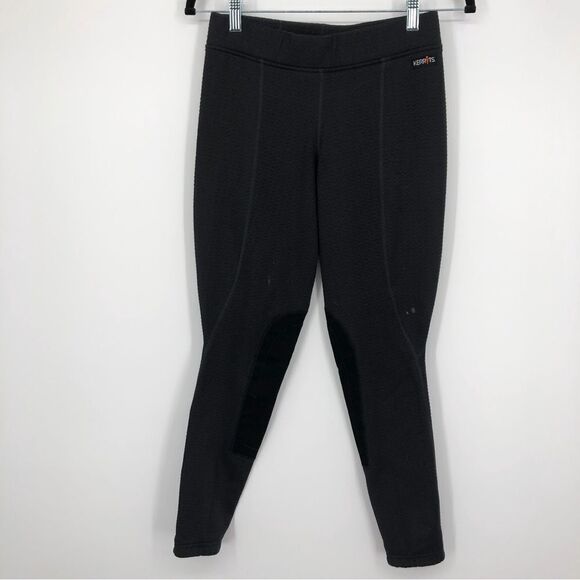 Kerrits Riding Breeches Pants Womens Medium Black Equestrian - Picture 1 of 8